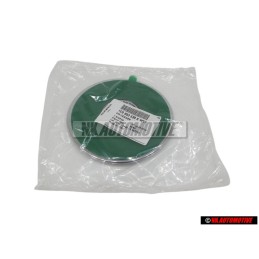 VW Original Trasero Simbolo Insignia Emblema Negro Cromo - 1C0853630K WV9