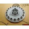 VW Original Tapacubos Plata Brillante/Azul/Blanco - 1C0601149D GTT