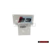 Audi Original S3 Trasero Rotulo Insignia Emblema Negro Rojo - 8Y0853735 T94