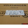Audi Original Anillos Trasero Simbolo Insignia Emblema Cromo - 4F0853742D 2ZZ