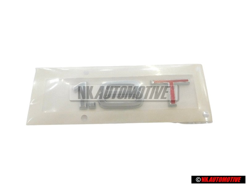 Audi Original 1.8T Trasero Rotulo Insignia Emblema Cromo Rojo - 8L0853743H 2ZZ