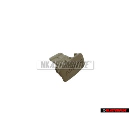 Audi Original Embellecedor Con Rotulo Beige Lino - 8T8853437 Y22