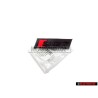 Audi Original SQ7 Frente Rotulo Insignia Emblema Negro Rojo - 4M0853748B T94