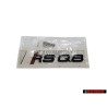 Audi Original RSQ8 Trasero Rotulo Insignia Emblema Negro Rojo - 4M8853740A T94