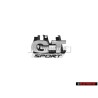 VW Original GT SPORT Frente Rotulo Insignia Emblema Cromo - 1K6853679B