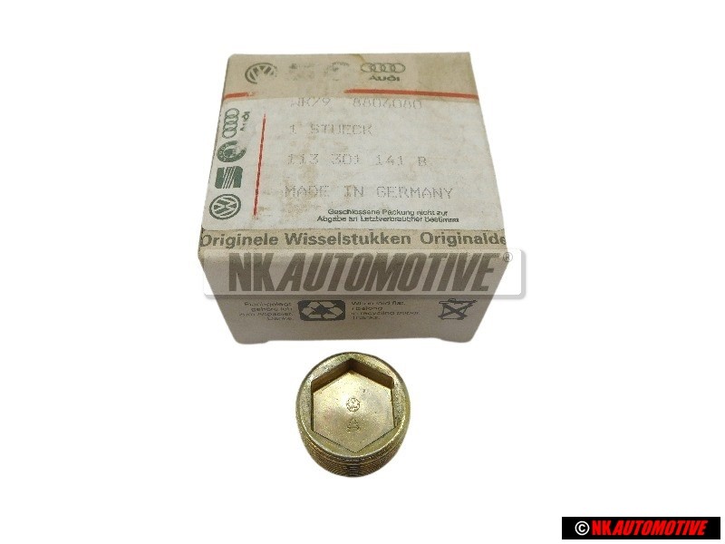 VW Original Tornillo Evac.Aceite,Magnetico - 113301141B