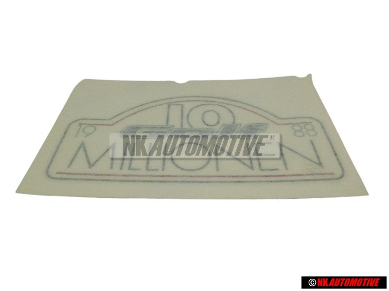 VW Original Rotulo Autoadhesivo - 191853750J