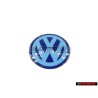 VW Original Frente Simbolo Insignia Emblema Azul Blanco - 1C0853617