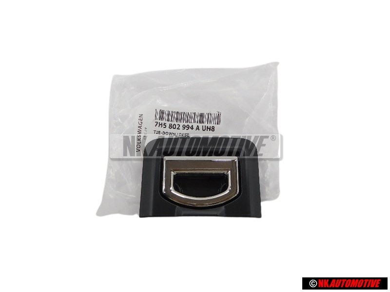 VW Original Argolla De Amarre Negro Titanio - 7H5802994A UH8