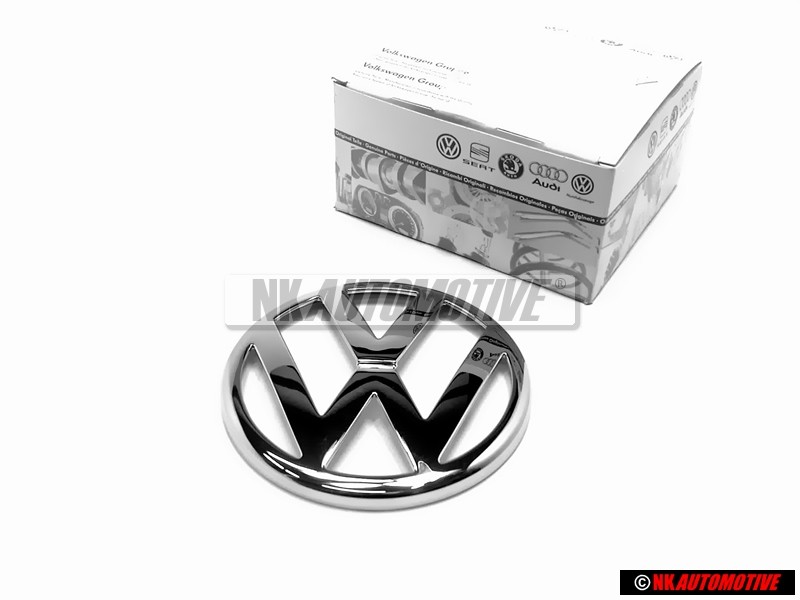 VW Original Frente Simbolo Insignia Emblema Cromo - 1J0853601 FDY