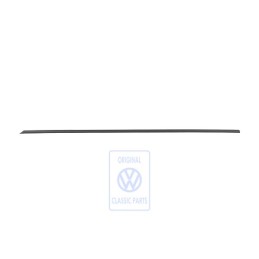 VW Original Liston Adorno P. Guardabarros Negro Satinado - 161853508A 01C