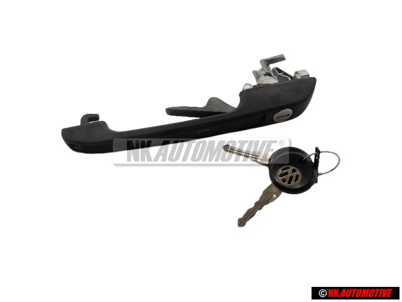 VW Original Manija Ext. Puerta, Negra - 191837205A