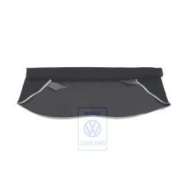 VW Original Forro De La Capota Cuero Si Negro - 1E0871035F 6DE