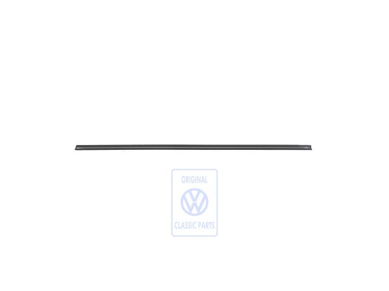 VW Original Liston Adorno P. Puerta Negro Satinado/Cromo - 173853515D EG8