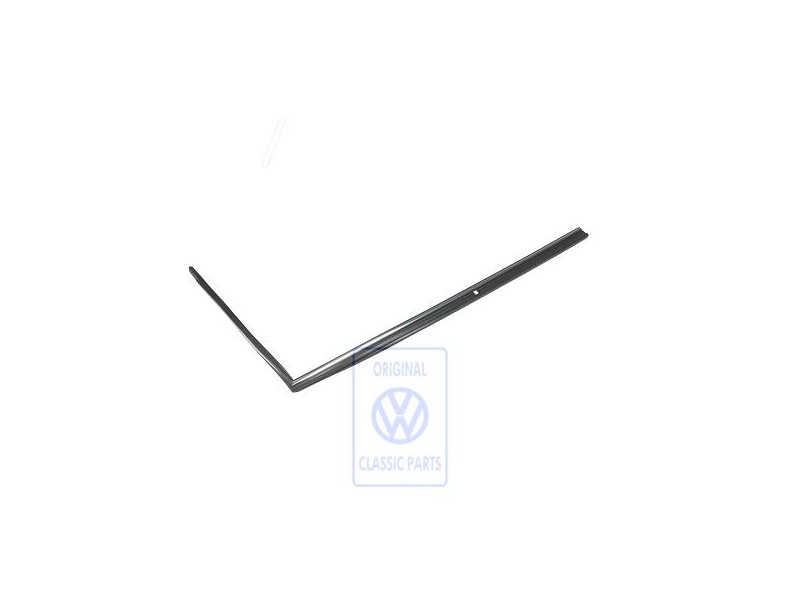 VW Original Guia Ventanilla Negro Satinado/Cromo - 323837439M HU1