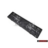 VW Original Soporte P. Matricula P. Placa Matricula Luminiscen. 