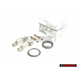 VW Original 1 Juego De Piezas De Fijacion Para Tubo De Conexion - 023298051B