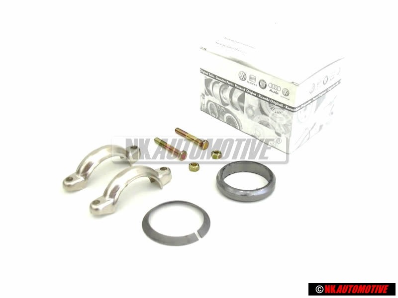 VW Original 1 Juego De Piezas De Fijacion Para Tubo De Conexion - 023298051B