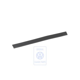 VW Original Moldura Protectora Para Puerta Negro Satinado - 163853754 01C