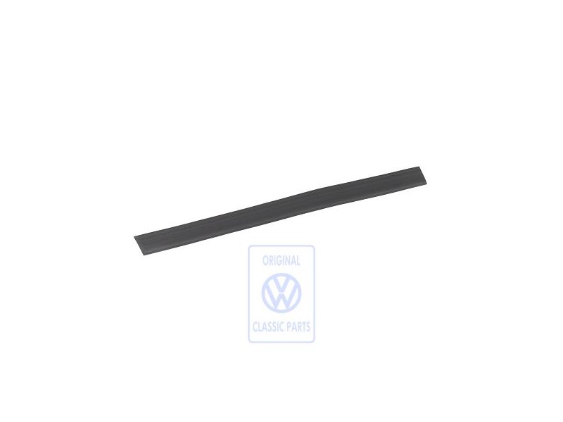 VW Original Moldura Protectora Para Puerta Negro Satinado - 163853754 01C