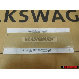 VW Original R32 Trasero Rotulo Insignia Emblema Cromo - 1J0853675Q 739