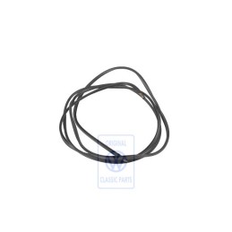 VW Original Moldura Embellec. Parachoques Negro Satinado - 165853981B 01C