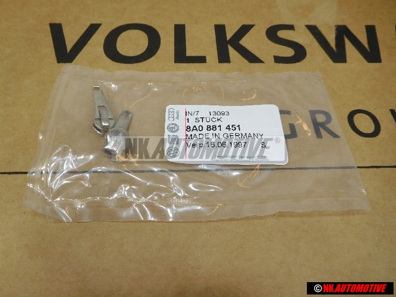 VW Original Cierre P. Cremallera - 113881451