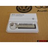 VW Original Llavero Plata/Negro - 000087010AAYPN