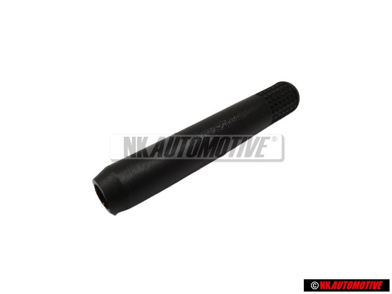VW Original Boton P. Varilla Seguridad Negro Satinado - 6N0837187A 01C