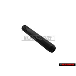 VW Original Boton P. Varilla Seguridad Negro Satinado - 6N0837187A 01C