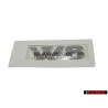 VW Original W8 Trasero Rotulo Insignia Emblema Cromo - 3B0853675R 739