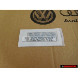 VW Original W8 Trasero Rotulo Insignia Emblema Cromo - 3B0853675R 739