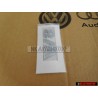 VW Original W8 Trasero Rotulo Insignia Emblema Cromo - 3B0853675R 739