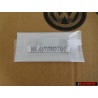 VW Original W8 Trasero Rotulo Insignia Emblema Cromo - 3B0853675R 739