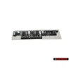 VW Original POLO GT COUPE Trasero Rotulo Insignia Emblema - 871853687B