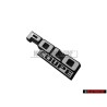 VW Original POLO COUPE Trasero Rotulo Insignia Emblema Blanco - 871853687 QK6