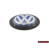 VW Original Cubierta Del Motor Simbolo Emblema Azul Blanco - 038103940F