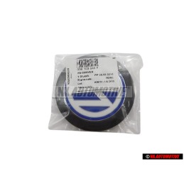 VW Original Cubierta Del Motor Simbolo Emblema Azul Blanco - 038103940F