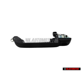 VW Original Manija Ext. Puerta Negro Satinado - 1H0837207C 3FZ