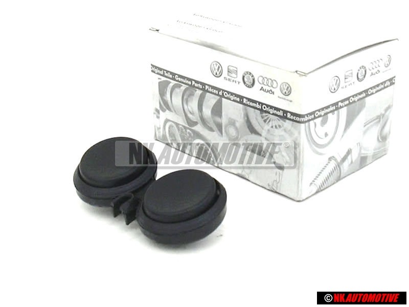 VW Original Pulsador Bocina Negro Satinado - 171419657 01C