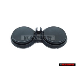 VW Original Pulsador Bocina Negro Satinado - 171419657 01C