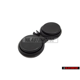 VW Original Pulsador Bocina Negro Satinado - 171419657 01C
