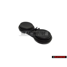 VW Original Pulsador Bocina Negro Satinado - 171419657 01C