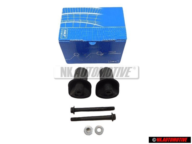 2x SKF Trasero Juego Cuerpo Del Eje Cojinete Metal-Goma - VKDS 451017 T