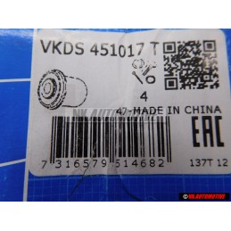 2x SKF Trasero Juego Cuerpo Del Eje Cojinete Metal-Goma - VKDS 451017 T