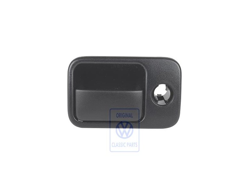VW Original Accionamiento Negro Satinado - 1H6857147B 01C