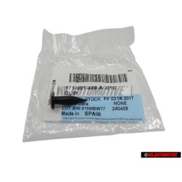 VW Original Clip Negro Satinado - 171881449A 01C