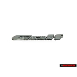 VW Original GOLF Trasero Rotulo Insignia Emblema Cromo - 1H6853687AH