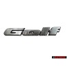 VW Original GOLF Trasero Rotulo Insignia Emblema Plata Cepillada - 191853687J