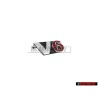 VW Original V6 Frente Rotulo Insignia Emblema Cromo Rojo - 1J5853679A